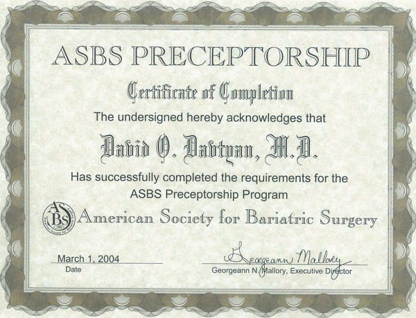 American Society for Bariatric Surgery