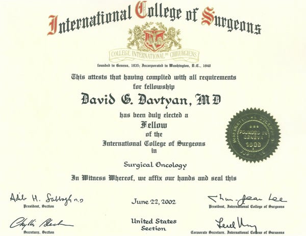 International College Of Surgeons