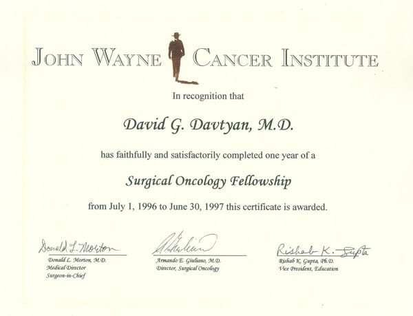 John Wayne Cancer Institute