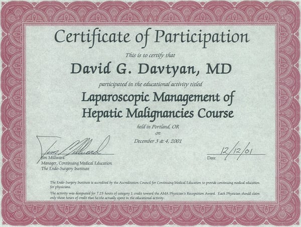 Laparoscopic Management Of Hepatic Malignances